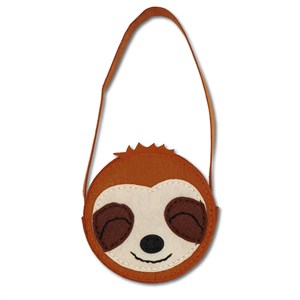 Picture of Torebka mała leniwiec brąz