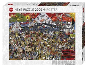 Picture of Puzzle 2000 Historia muzyki (Puzzle+plakat)