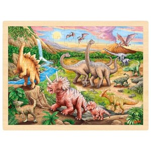 Picture of Puzzle dinozaury, 96 elementów, Goki