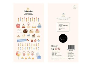 Picture of Naklejki ozdobne Tort Suatelier