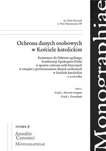 Obrazek Ochrona danych osobowych w Kościele...T.1
