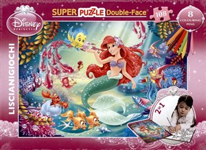 Obrazek Puzzle dwustronne Myszka Miki 108 + mazaki