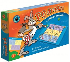 Obrazek Po drodze z tabliczką mnożenia gra planszowa z nauką tabliczki mnożenia