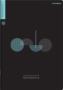 Picture of Zeszyt A5/60K kratka Geografia (10szt) TOP2000