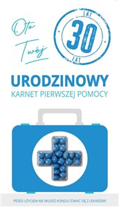 Picture of Karnet urodziny 30