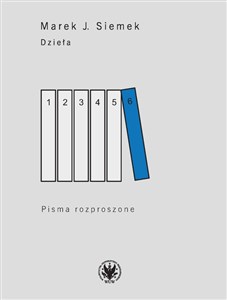 Picture of Dzieła. Tom 6. Pisma rozproszone