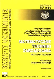 Picture of Matematyczne techniki zarządzania