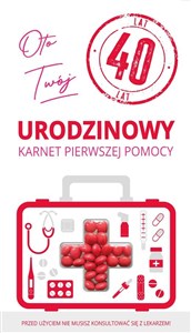Obrazek Karnet urodziny 40