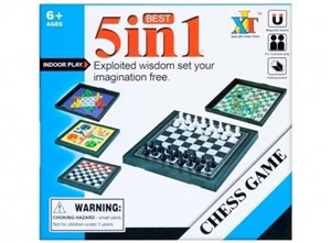 Obrazek Szachy magnetyczne 5w1