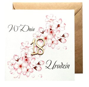 Picture of Kartka urodzinowa