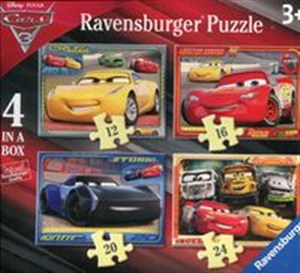 Obrazek Puzzle 4w1 Auta 3
