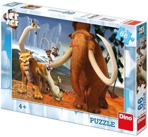 Obrazek Puzzle 66 Epoka Lodowcowa: Stado DINO