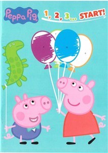 Obrazek Świnka Peppa 1, 2, 3... start!
