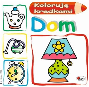 Obrazek Koloruję kredkami Dom