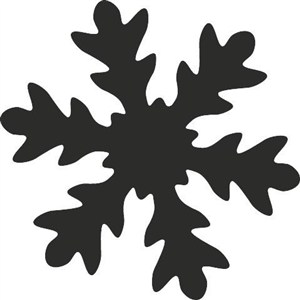 Obrazek Dziurkacz ozdobny duży 25mm Śnieżynka