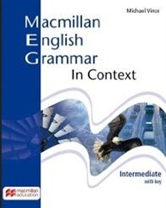 Obrazek Macmillan English Grammar In Context Intermediate with key