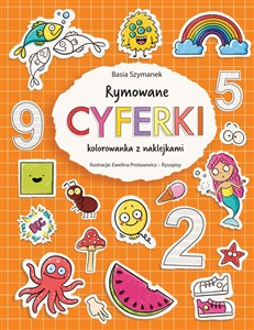 Obrazek Rymowane cyferki. Kolorowanka z naklejkami