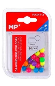 Picture of Pinezki kuleczki fluorescencyjne 10mmx30szt