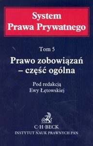 Obrazek Prawo zobowiązań - część ogólna t.5