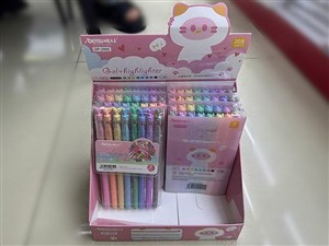 Obrazek Flamastry dwustronne 8 kolorów