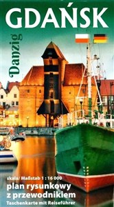 Obrazek Plan kieszonkowy rysunkowy Gdańsk
