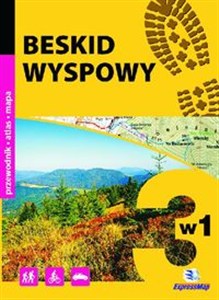 Obrazek Beskid Wyspowy 1:90 000 Przewodnik, atlas i mapa