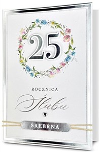 Picture of Karnet Rocznica ślubu 25