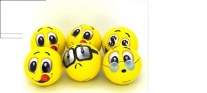 Picture of Piłka uśmiech 12cm