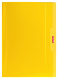 Obrazek Teczka A4 z gumką żółta