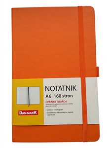 Obrazek Notes roma a6 kratka pomarańczowy