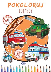 Obrazek Pokoloruj pojazdy