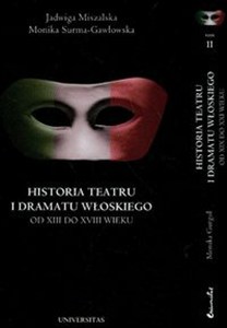 Obrazek Historia teatru i dramatu włoskiego t.1/2 Od XVIII do XXI wieku