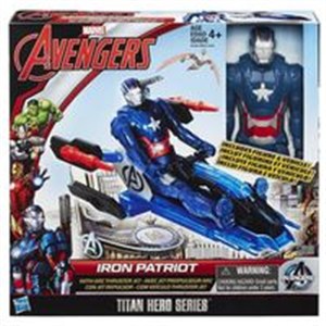 Obrazek Avengers Tytan Iron Patriot na odrzutowcu