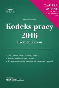 Obrazek Kodeks Pracy 2016 z komentarzem