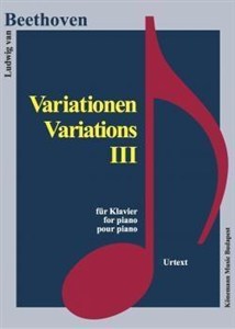 Obrazek Beethoven. Variationen III fur Klavier