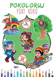 Obrazek Pokoloruj pory roku