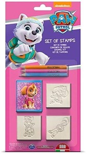 Obrazek Pieczątki Psi Patrol dla dziewczynek 3 sztuki