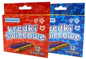 Obrazek Kredki świecowe 12 kolorów