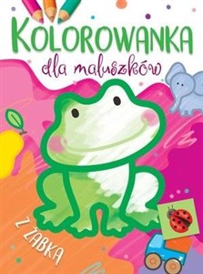 Obrazek Kolorowanka dla maluszków z żabką