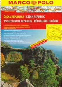 Obrazek Czechy Atlas drogowy 1:200 000 Marco Polo