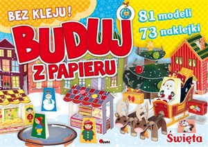 Obrazek Buduj z papieru 4 Święta Bez kleju!