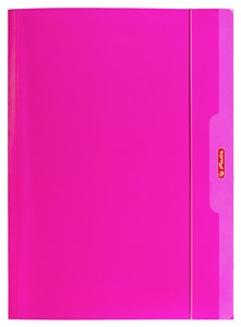 Obrazek Teczka z gumką A4 różowa