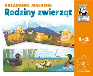 Obrazek Rodziny zwierząt Układanki malucha