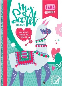 Obrazek Pamiętnik 135x197/48K kratka TW brokat Lama