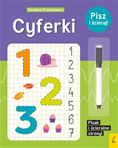 Obrazek Pisz i ścieraj! Cyferki