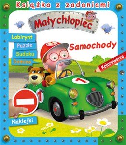 Picture of Samochody. Książka z zadaniami. Mały chłopiec