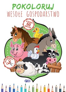 Obrazek Pokoloruj wesołe gospodarstwo