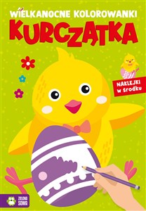 Obrazek Wielkanocne kolorowanki Kurczątka