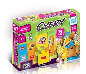 Obrazek Cyfry Układanka edukacyjna