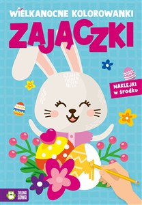 Obrazek Wielkanocne kolorowanki Zajączki